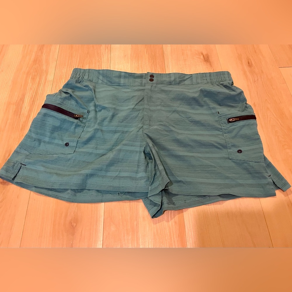 Turquoise LL Bean Shorts